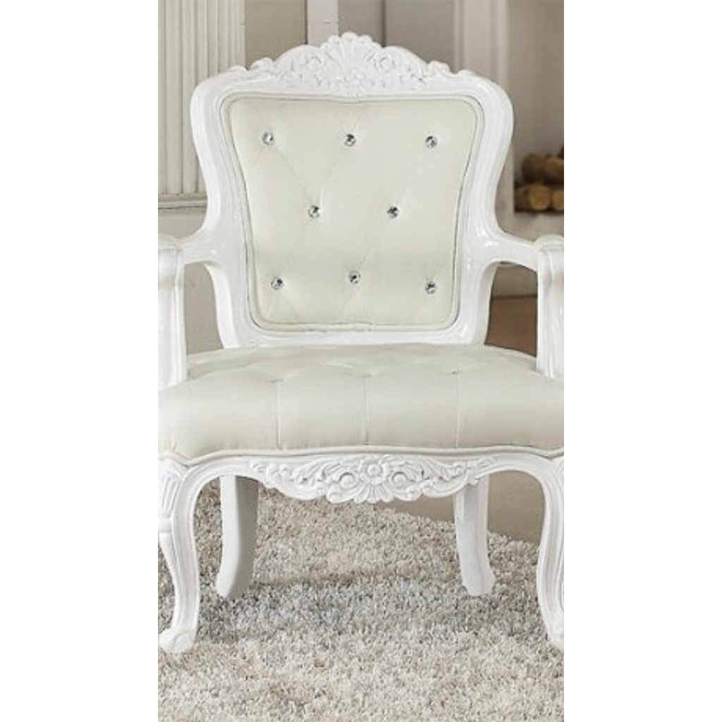 Baroque Chair Crystal Buttons