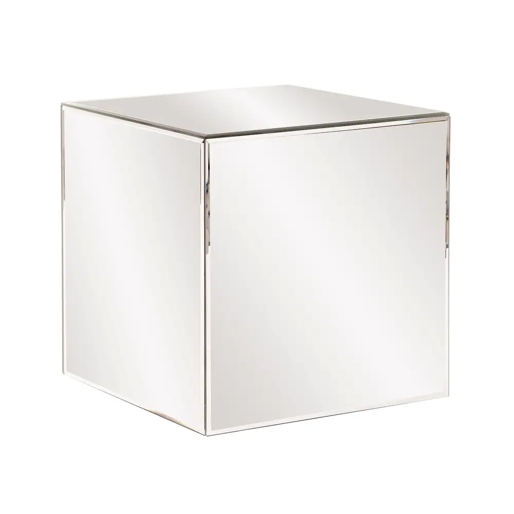 Mirror Cube End Tables