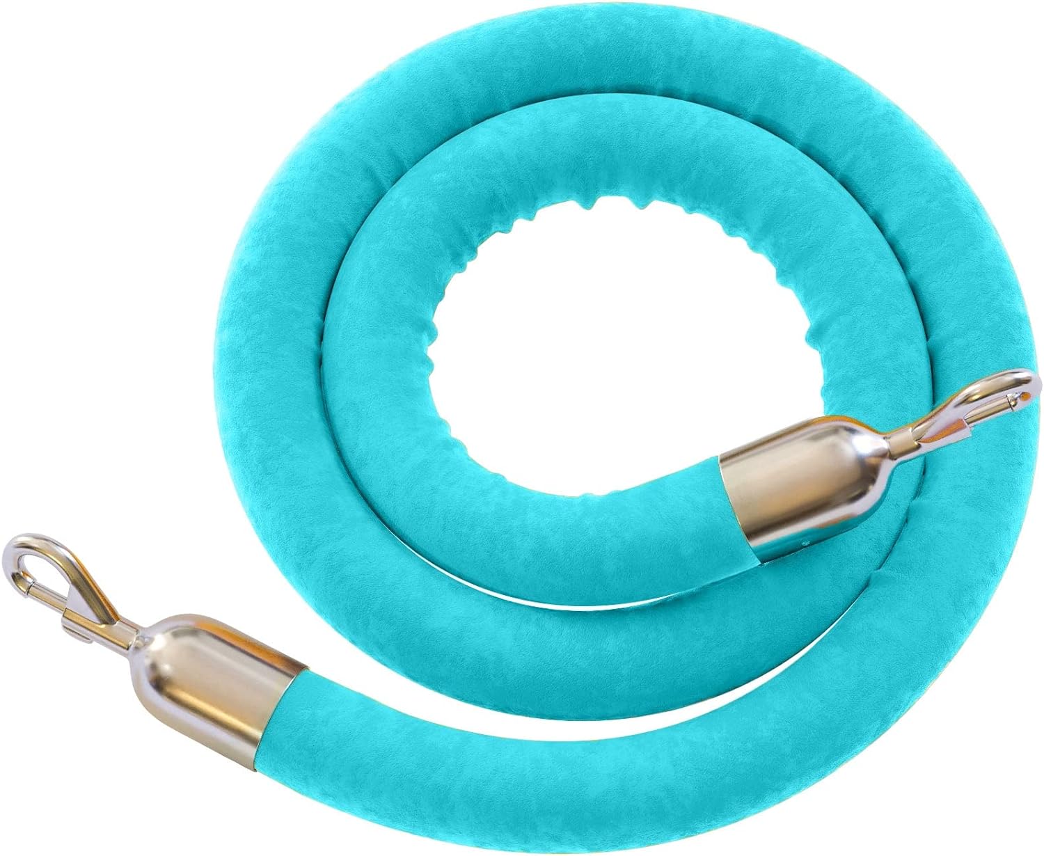 Aqua Blue Velvet Ropes